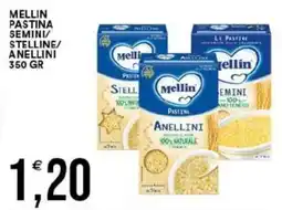 Vantaggio Cash&Carry Mellin pastina semini/ stelline/ anellini offerta