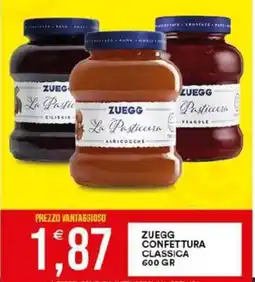 Vantaggio Cash&Carry Zuegg confettura classica offerta