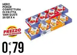 Vantaggio Cash&Carry Hero poker confettura di frutta offerta