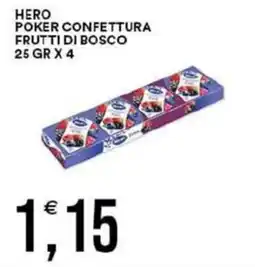 Vantaggio Cash&Carry Hero poker confettura frutti di bosco offerta
