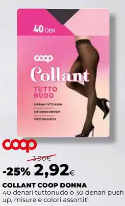Extracoop Collant coop donna offerta