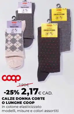 Extracoop Calze donna corte o lunghe COOP offerta