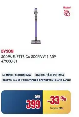 Trony DYSON SCOPA ELETTRICA SCOPA V11 ADV 479333-01 offerta