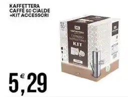 Vantaggio Cash&Carry Kaffettera caffe 50 cialde +kit accessori offerta