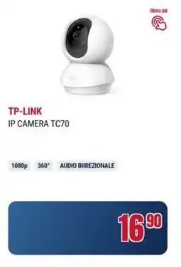 Trony TP-LINK IP CAMERA TC70 offerta