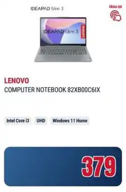 Trony LENOVO COMPUTER NOTEBOOK 82XB00C6IX offerta