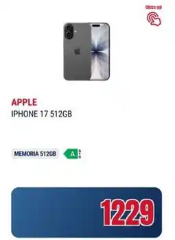 Trony APPLE IPHONE 17 512GB offerta