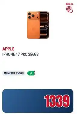 Trony APPLE IPHONE 17 PRO 256GB offerta
