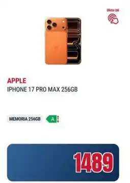 Trony APPLE IPHONE 17 PRO MAX 256GB offerta