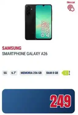 Trony SAMSUNG SMARTPHONE GALAXY A26 offerta