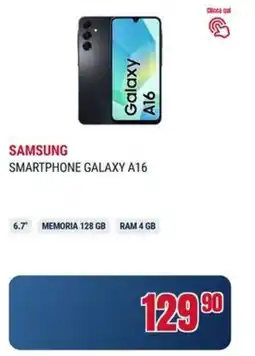 Trony SAMSUNG SMARTPHONE GALAXY A16 offerta