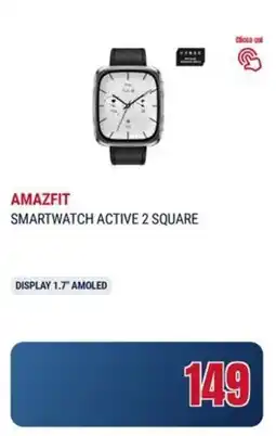 Trony Amazfit smartwatch active 2 square offerta