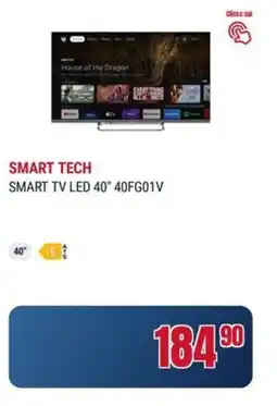 Trony SMART TECH SMART TV LED 40" 40FG01V offerta