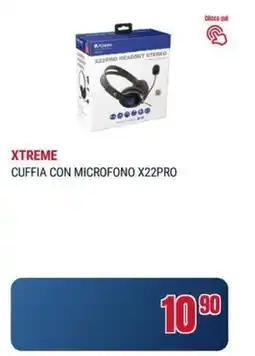 Trony XTREME CUFFIA CON MICROFONO X22PRO offerta