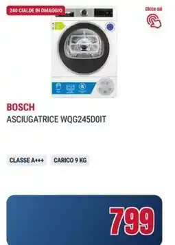Trony BOSCH ASCIUGATRICE WQG245D0IT offerta