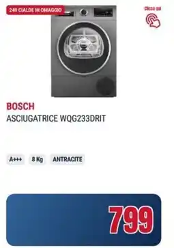 Trony BOSCH ASCIUGATRICE WQG233DRIT offerta