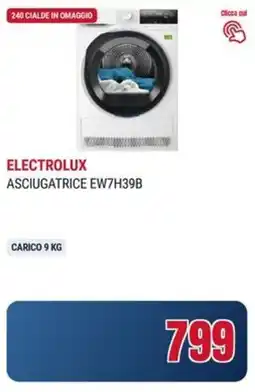 Trony ELECTROLUX ASCIUGATRICE EW7H39B offerta