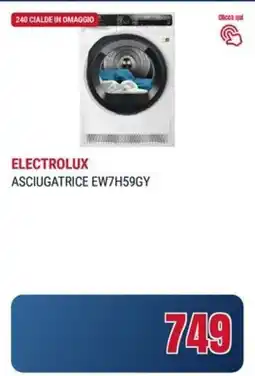 Trony ELECTROLUX ASCIUGATRICE EW7H59GY offerta