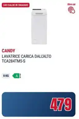 Trony CANDY LAVATRICE CARICA DALL'ALTO TCA284TM5-S offerta