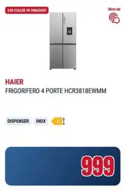 Trony HAIER FRIGORIFERO 4 PORTE HCR3818EWMM offerta