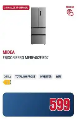Trony MIDEA FRIGORIFERO MERF402FIE02 offerta