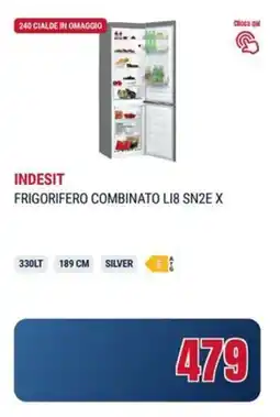 Trony INDESIT FRIGORIFERO COMBINATO L18 SN2E X offerta