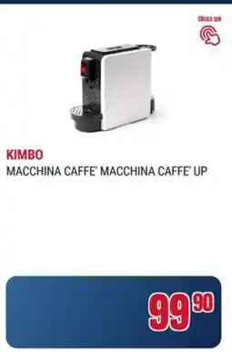 Trony Kimbo macchina caffe' macchina caffe' up offerta