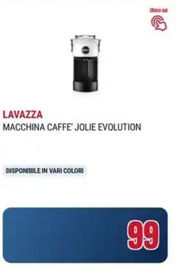 Trony Lavazza macchina caffe' jolie evolution offerta