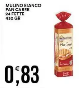 Vantaggio Cash&Carry Mulino bianco pan carre 24 fette offerta