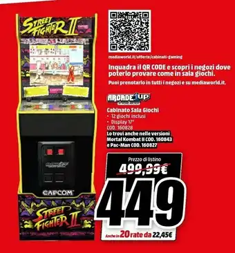 Cabinato sala giochi