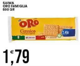 Vantaggio Cash&Carry Saiwa oro famiglia offerta