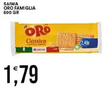 Vantaggio Cash&Carry Saiwa oro famiglia offerta