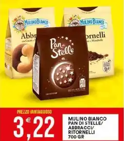 Vantaggio Cash&Carry Mulino bianco pan di stelle/ abbracci ritornelli offerta
