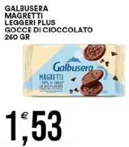 Vantaggio Cash&Carry Galbusera magretti leggeri plus gocce di cioccolato offerta
