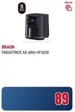 Trony BRAUN FRIGGITRICE AD ARIA HF5030 offerta
