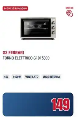 Trony G3 FERRARI FORNO ELETTRICO G1015300 offerta