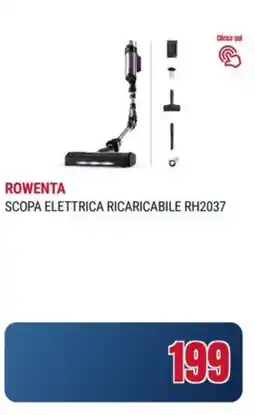 Trony ROWENTA SCOPA ELETTRICA RICARICABILE RH2037 offerta