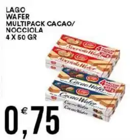 Vantaggio Cash&Carry Lago wafer multipack cacao/ nocciola offerta