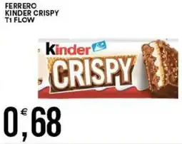 Vantaggio Cash&Carry Ferrero kinder crispy t1 flow offerta