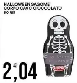 Vantaggio Cash&Carry Halloween sagome corpo cavo cioccolato offerta