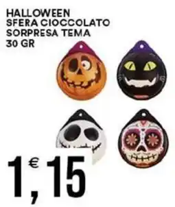 Vantaggio Cash&Carry Halloween sfera cioccolato sorpresa tema offerta