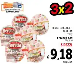Spazio Conad Il cotto cubetti BERETTA offerta