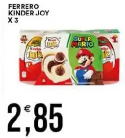 Vantaggio Cash&Carry Ferrero kinder joy x3 offerta