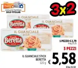 Spazio Conad Il guanciale stick BERETTA offerta