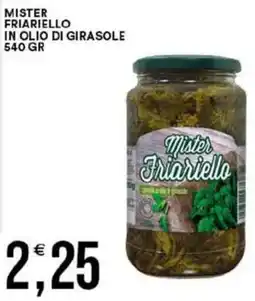 Vantaggio Cash&Carry Mister friariello in olio di girasole offerta