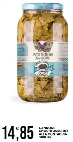 Vantaggio Cash&Carry Cannone spicchi carciofi alla contadina offerta