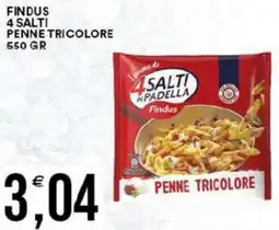 Vantaggio Cash&Carry Findus 4 salti penne tricolore offerta