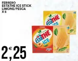 Vantaggio Cash&Carry Ferrero estathe ice stick limone/pesca x 5 offerta