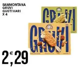Vantaggio Cash&Carry Sammontana gruvi gustivari x 4 offerta