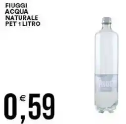 Vantaggio Cash&Carry Fiuggi acqua naturale pet offerta